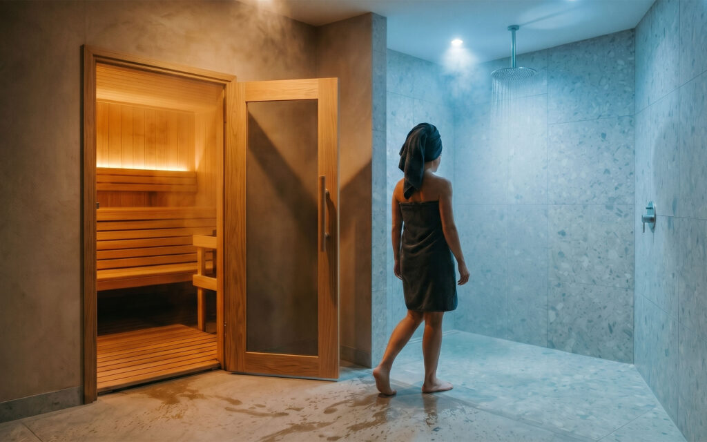 Expérience douche froide